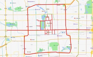 外地车北京限行区域范围图 北京限行范围区域地图