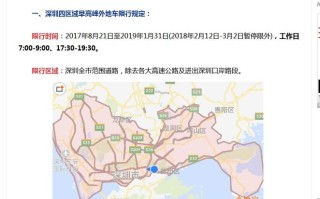 限行深圳外地车时间 深圳龙华限行2024最新规定