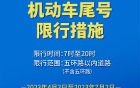 天津汽车限号政策详解：影响、措施与未来展望