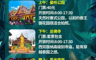 西双版纳旅游详细攻略 西双版纳旅游景点攻略