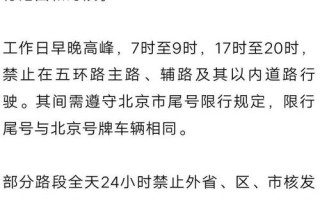 外地车进京规定2020年1月以后 外地车辆进京新规定2024最新通知最新