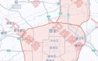 西安机动车限行区域地图最新 西安市限行清晰地图