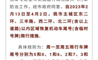 保定限号2024年1月最新限号时间表 保定限号2023年10月最新限号通知