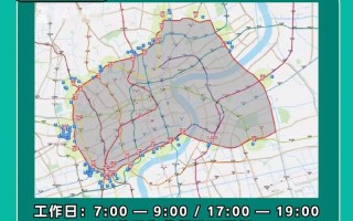 上海限行时间外地牌 上海外地车牌限行时间和范围