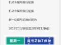 沧州限号最新通知今天 沧州限行2024最新限号时间表图片