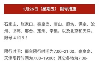 辛集限号查询2019年12月 沧州12月26日限什么号