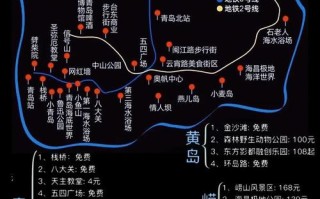 青岛旅游路线图规划 青岛旅游路线图手绘