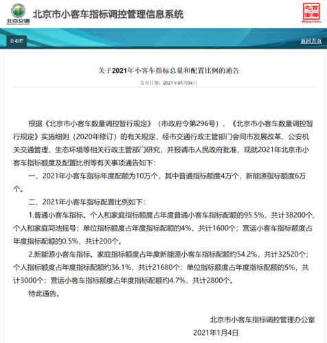 北京小客车摇号规定最新 北京小客车过户给配偶-第1张图片-其人生活百科