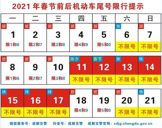 成都限行政策2024 2024年成都限号几点到几点-第2张图片-其人生活百科