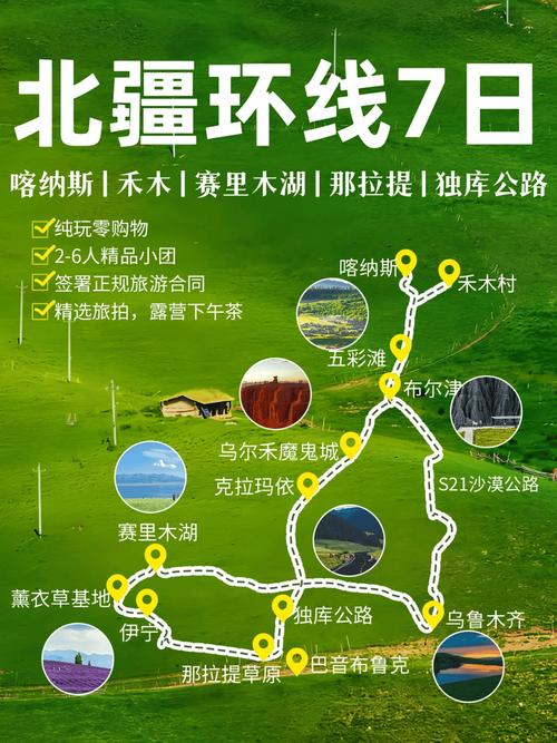 新疆北疆旅游线路 新疆北疆旅游最佳路线7天最佳方案-第1张图片-其人生活百科