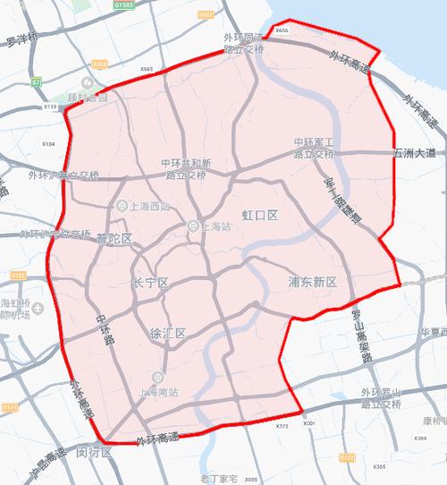 上海限号外地车示意图 上海限购政策最新2024规定-第2张图片-其人生活百科