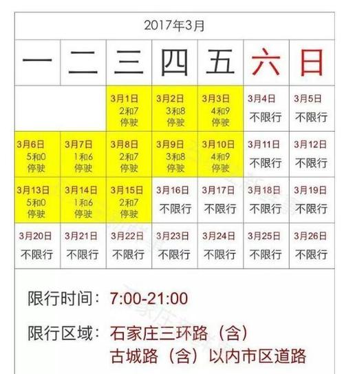 石家庄外地车牌早晚高峰限行时间 石家庄限外地车限行规定-第1张图片-其人生活百科