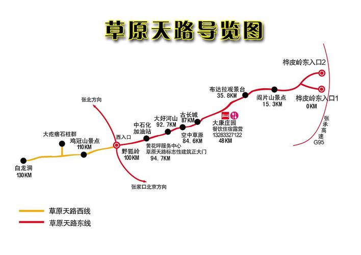 草原天路自驾一日游攻略 张家口草原天路自驾游攻略-第2张图片-其人生活百科