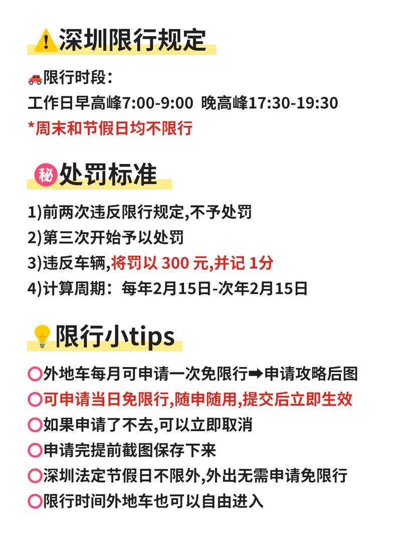 深圳限行时间2023年新规外地车 深圳外地车辆限行时间202-第2张图片-其人生活百科