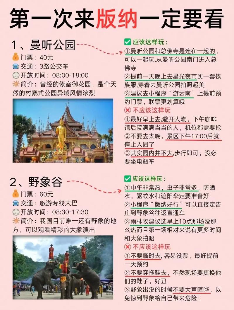 西双版纳旅游详细攻略 西双版纳旅游攻略路线最佳路线-第2张图片-其人生活百科