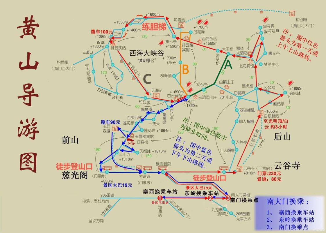 黄山两日游最佳路线+详细攻略 黄山二日游最省力攻略-第1张图片-其人生活百科