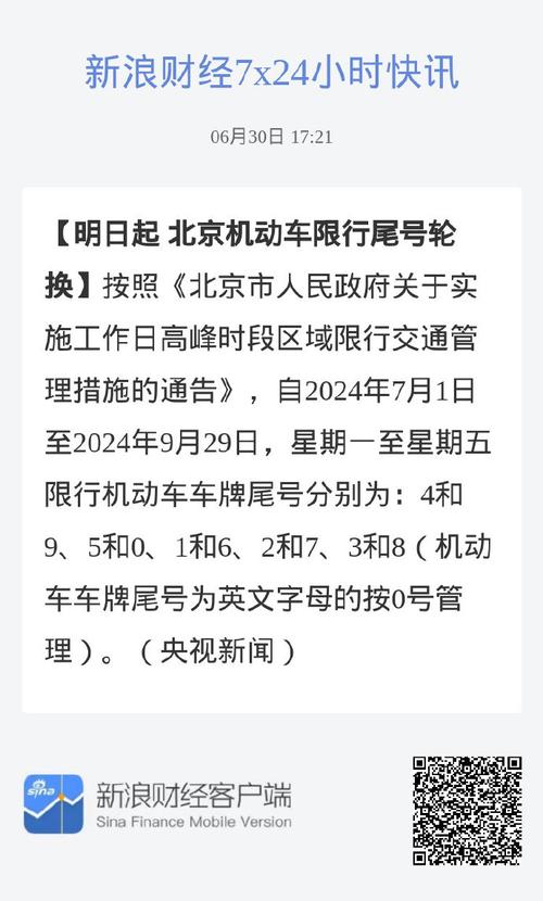 限行尾号北京2024年5月29日最新消息 北京限行尾号2024年5月份限行尾号-第1张图片-其人生活百科