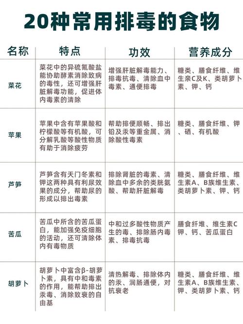 吃什么可以排毒：食物中的天然净化力量-第1张图片-其人生活百科