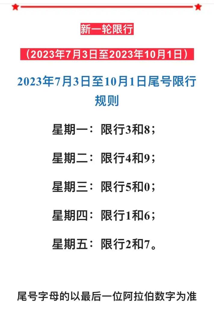 北京限号措施在2020年10月份的实施细节及时间表-第1张图片-其人生活百科