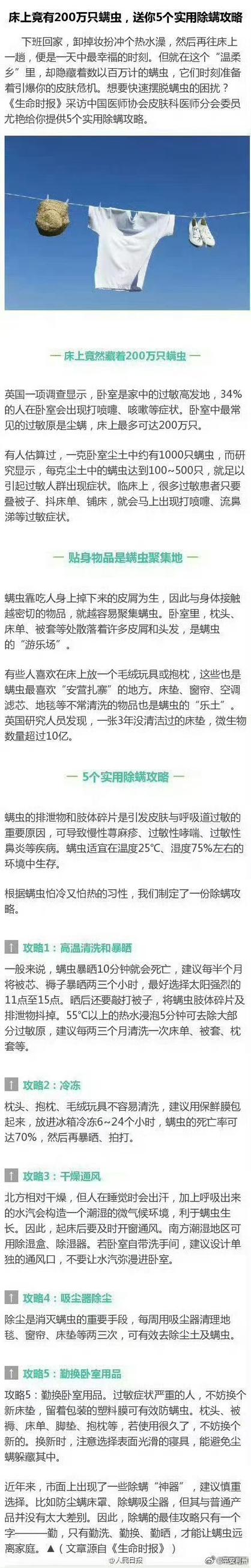 怎么除螨虫最有效方法床上 怎么看床上有没有螨虫-第1张图片-其人生活百科