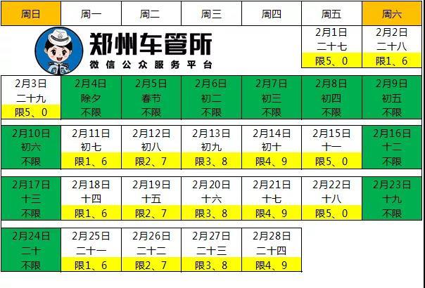 郑州限号规定最新2024年 郑州限号2024最新限号规定-第2张图片-其人生活百科