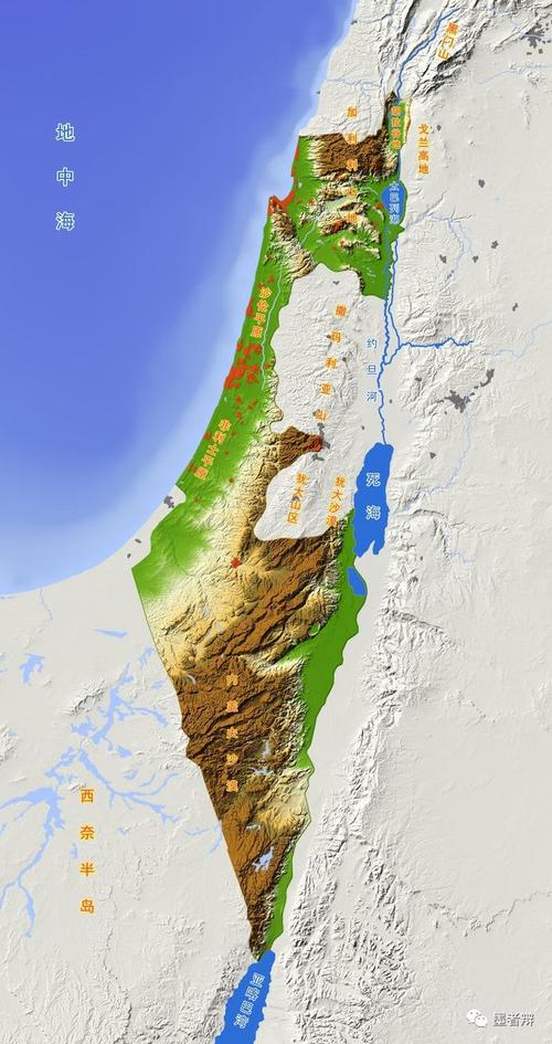 巴勒斯坦是国家还是地区 巴勒斯坦地区地图-第1张图片-其人生活百科