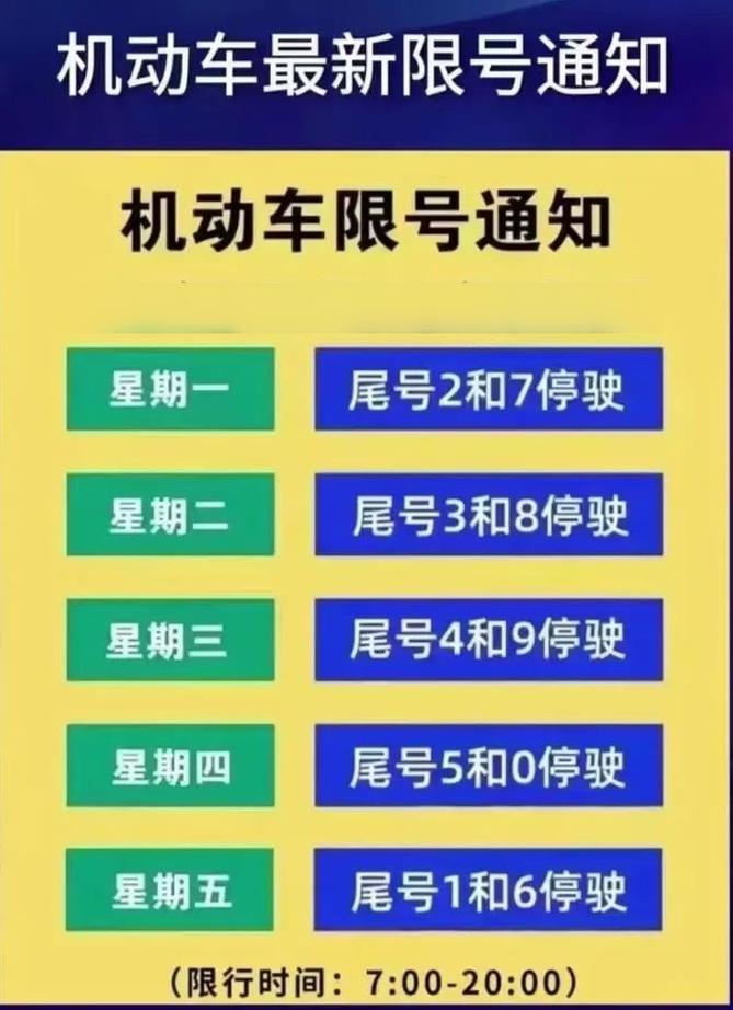 天津限号表(最新) 天津限号首次免罚申请-第1张图片-其人生活百科