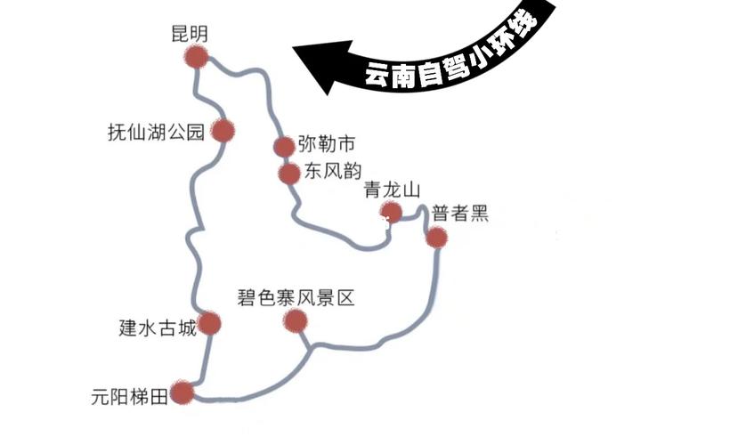 成都到云南自驾游最佳攻略 云南自驾游攻略及路线地图-第2张图片-其人生活百科