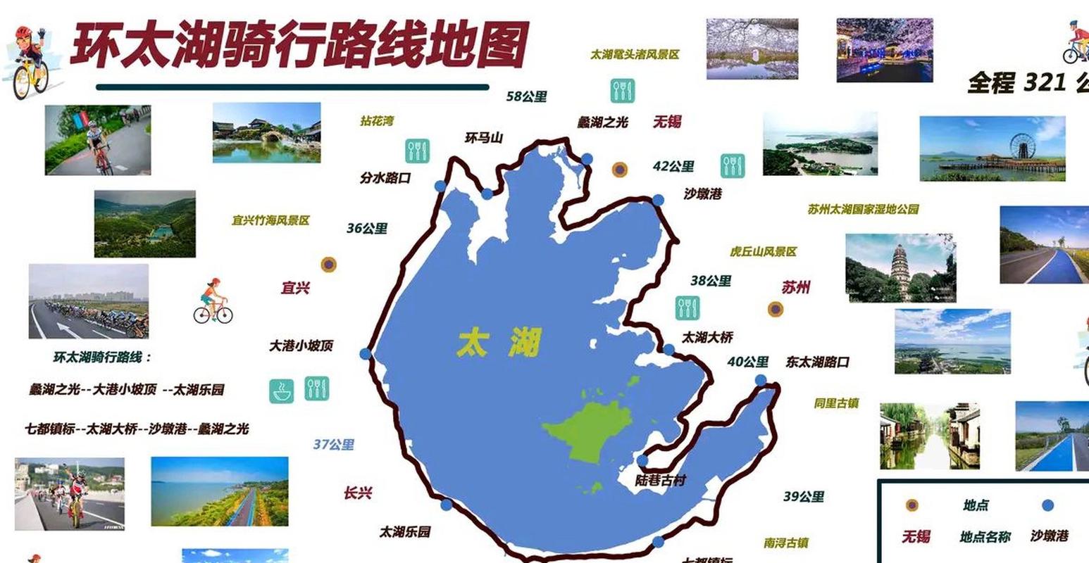 苏州太湖一日游最佳路线图 自驾环太湖旅游攻略-第2张图片-其人生活百科