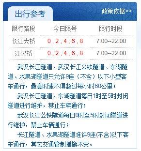 武汉长江大桥限号规则 武汉长江公铁隧道限行规定-第1张图片-其人生活百科