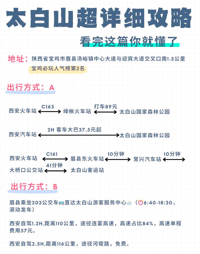 太白山自驾一日游攻略 太白县一日游最佳安排-第2张图片-其人生活百科