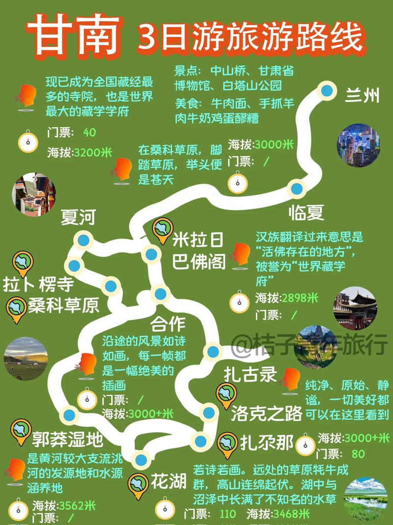 甘南自由行旅游攻略 甘肃甘南旅游景点大全-第1张图片-其人生活百科