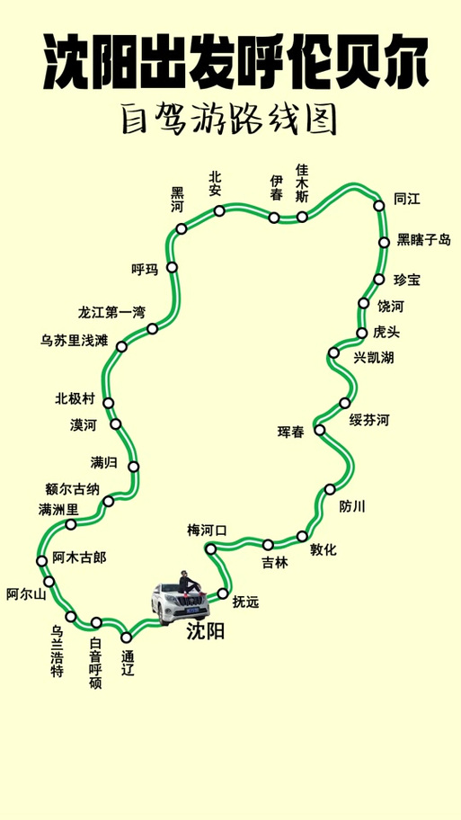 自驾游东北三省最佳旅游路线 东北三省自驾游最佳路线图-第2张图片-其人生活百科