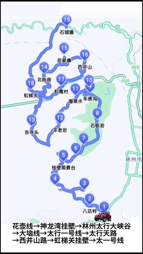 南太行自驾游攻略路线图 南太行二日游最佳路线-第1张图片-其人生活百科